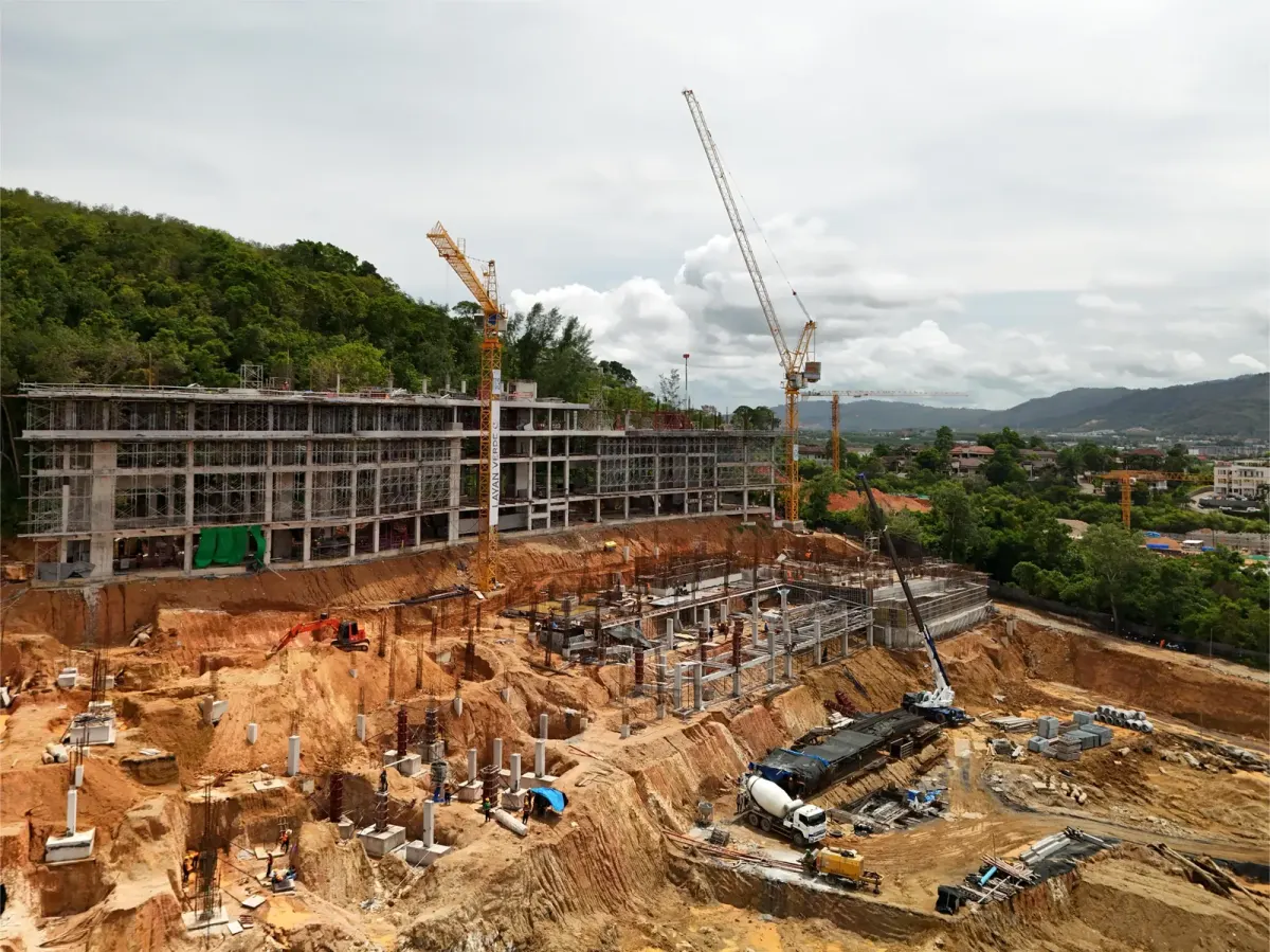 General view of the Layan Verde project in Phuket